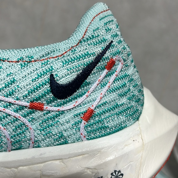 Nike ZOOMX Pegasus Turbo Next Nature FLYKNIT running shoe size 9 NWOT color Jade - Picture 3 of 14